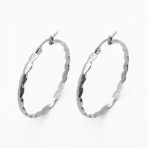 Yongjing Jewelry Stainless Steel Fashion Hoop Earrings (YJ-E0018)