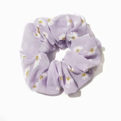 Grape Purple Series New Chiffon Mesh Large Intestine Hair Ties