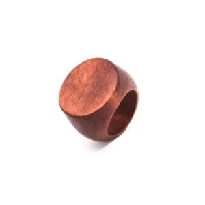 Fashion Women Jewelry Single Wood Rings