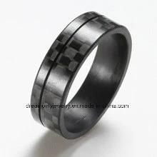 New Arrival 100% Carbon Fiber Ring for Men