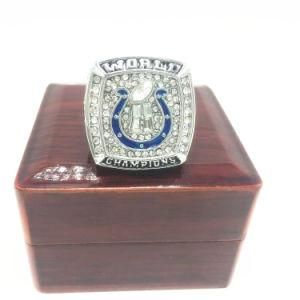 Wholesale 2006 Custom Made Silver Championship Ring Indianapolis Colts Championship Ring