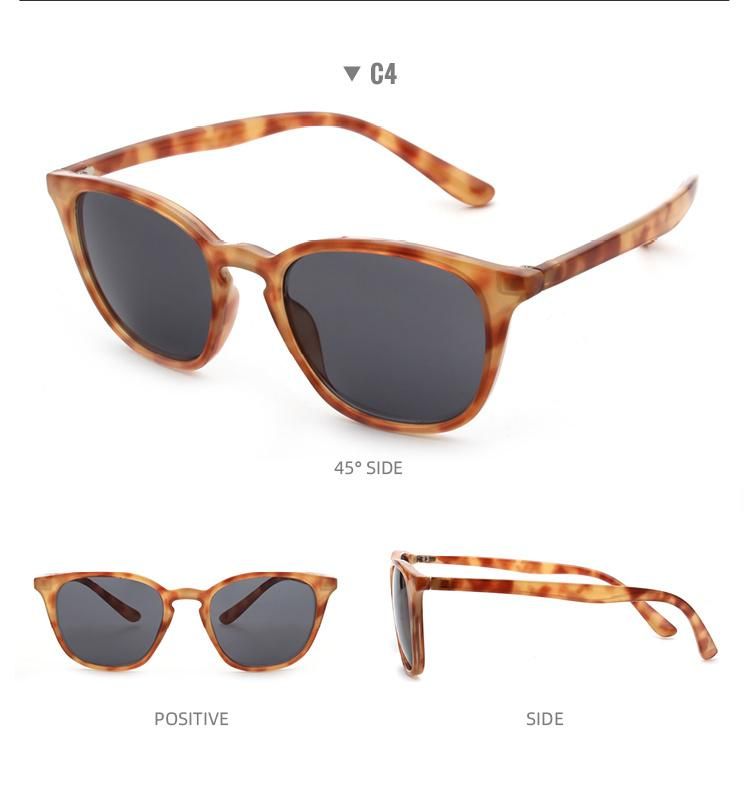 Cat Eye Demi Tortoise Fashion Over Sunglasses Design Glasses 2021 Unisex Woman Man Oval Shape Frame