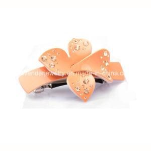 Hair Jewelry Flowers with Rhinestone Hair Clip for Girls