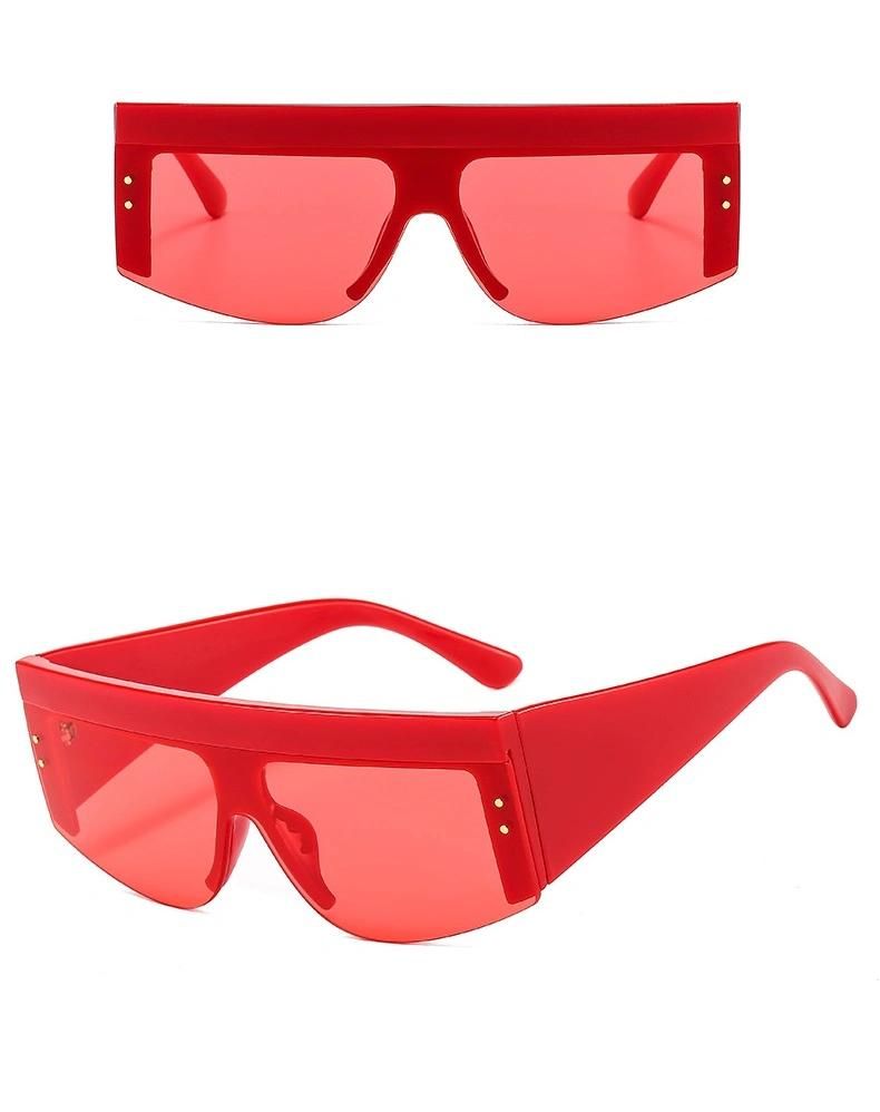 New Style One-Piece Big Frame UV400 Sports Sunglasses