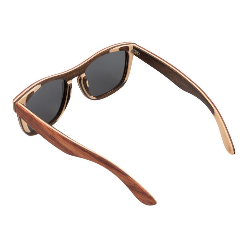Vintage Skateboard Wooden China Sunglasses