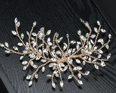 Bridal Crystal Rhinestone Hair Comb Hair Vince Headpiece. Wedding Rhinestone Hair Comb Headpiece
