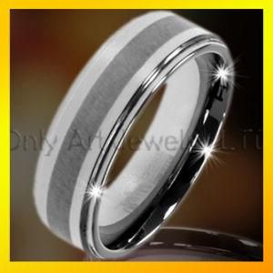 Fashionable Jewelry Tungsten Ring Brushed