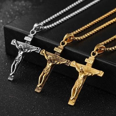 Fashion Steel Jewelry Charm Cross Pendant Christian Gift for Np-G-Gx810