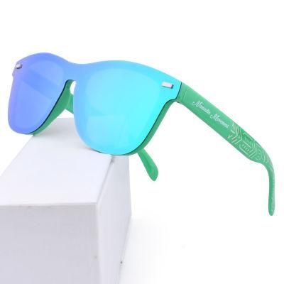 Ultralight Tr90 Glasses Frame Square Sun Glasses Male UV400 Travel Goggle Mirror Polarized Sunglasses