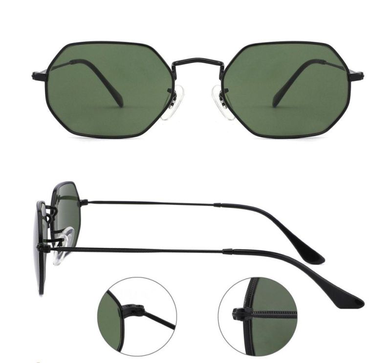 New Fashion Design Metal Frame Ray Band Polarized Sun Shades Sunglasses Sun Glass