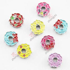 Fashion Jewelry Zinc Alloy Metal Craft Garland Charm Pendant (JP08)