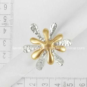 Fashion Jewelry Matt Gold Plated Rings for Women