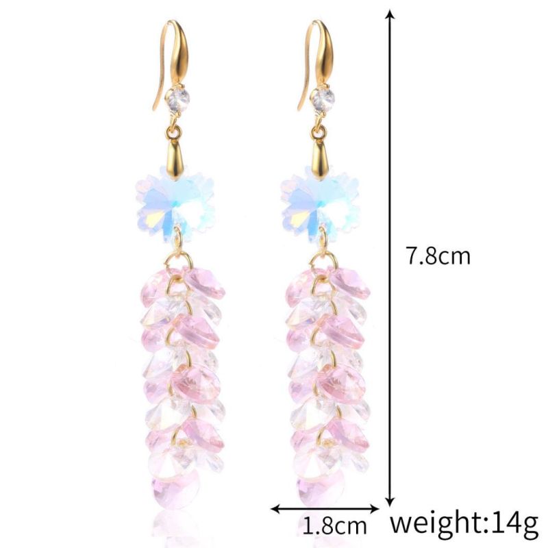 Holiday Fashion Gift Crystal Jewellery Earring