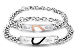 Real Love Infinite Low Couple Bracelets Stainless Steel Men Promise Jewelry