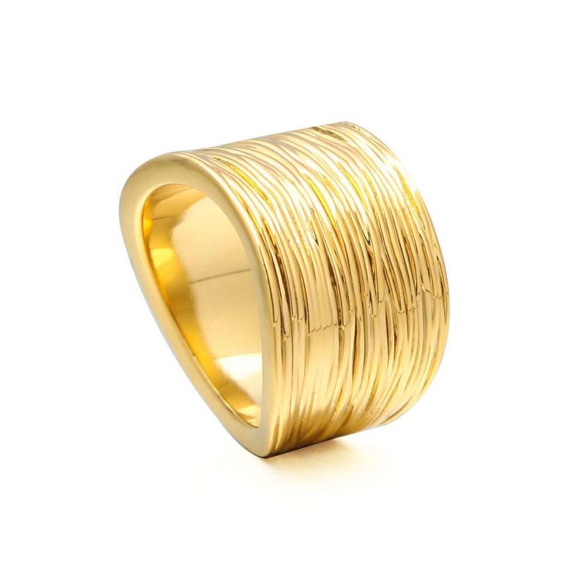 2021 Gold Statement Rings Women Gold Colorful Finger Ring Love Jewelry