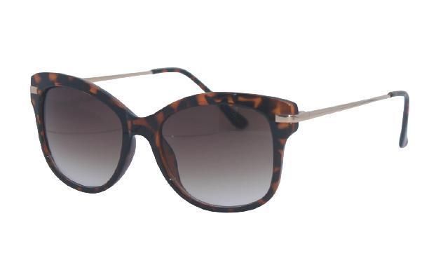 Vintage Leopard Print Combination Full Frame Cat Eye Sunglasses