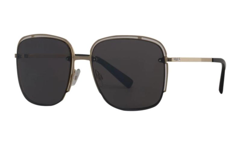 New Brand Designer Rectangle Metal Polarized Fashion Sunglasses