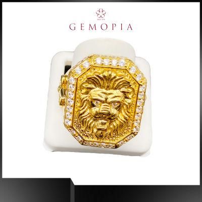 Factory Wholesale Mens Hiphop Ring for Custom