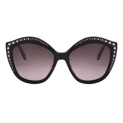 2019 Newly Acetate Sunglasses with Diamond Decoration
