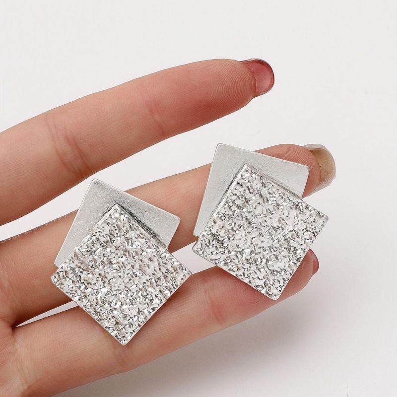 Fashion Metal Cold Wind Earrings Jewelry