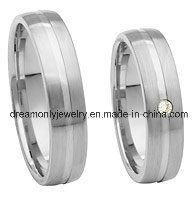 Wholesale Fashion Jewelry Women Ladies 925 Sterling Silver Diamond Wedding Couple Rings
