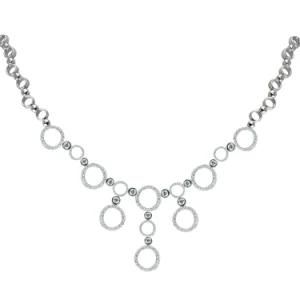 18k High End White Diamond Necklace (BLN2)