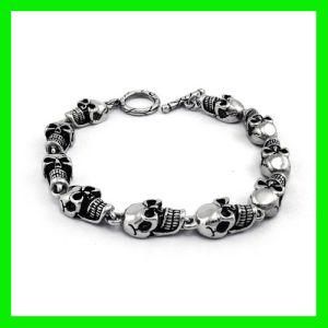 Stainless Steel Skull Bracelet