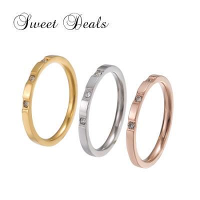 Stainless Steel Ring Niche Jewelry Titanium Steel Ring