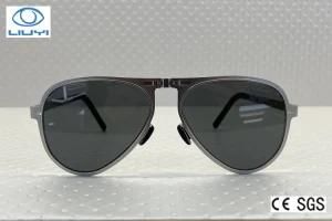 Hot Sell Stainless Sunglasses with Tac Polarized Mc003-S
