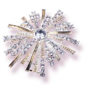 Garment Metal Flower Shaped Brooch (PL0062)