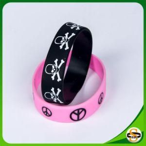 Customized Logo Eco-Friendly Silicone Wrist Band for Promotional Gift