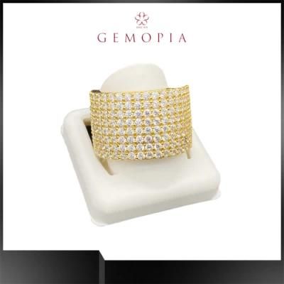 Fashion Silver Luxury Ring for Women in 925 Sterling Silver Jewelry