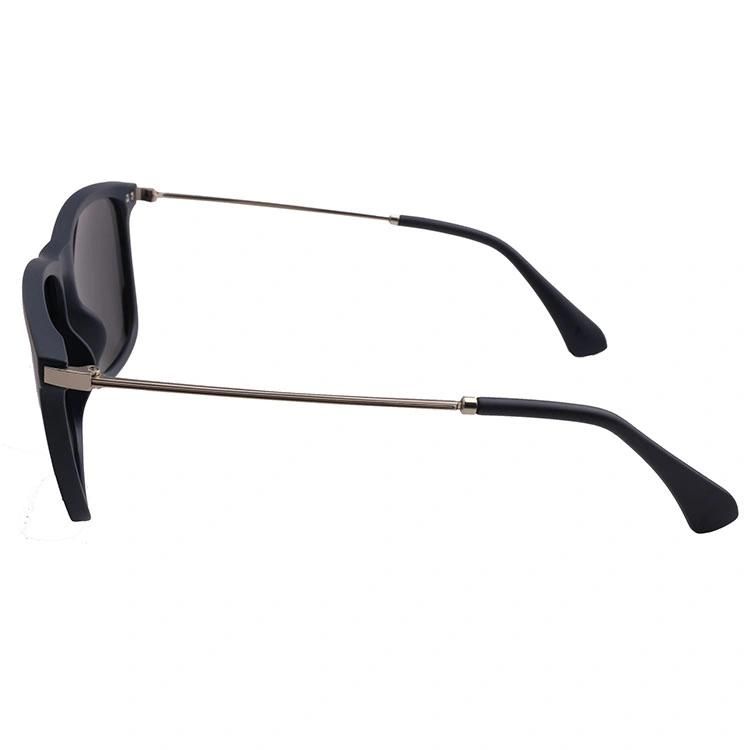 PC Frame Metal Tips Style Eyes Fashion Shades UV Sunglasses for Men