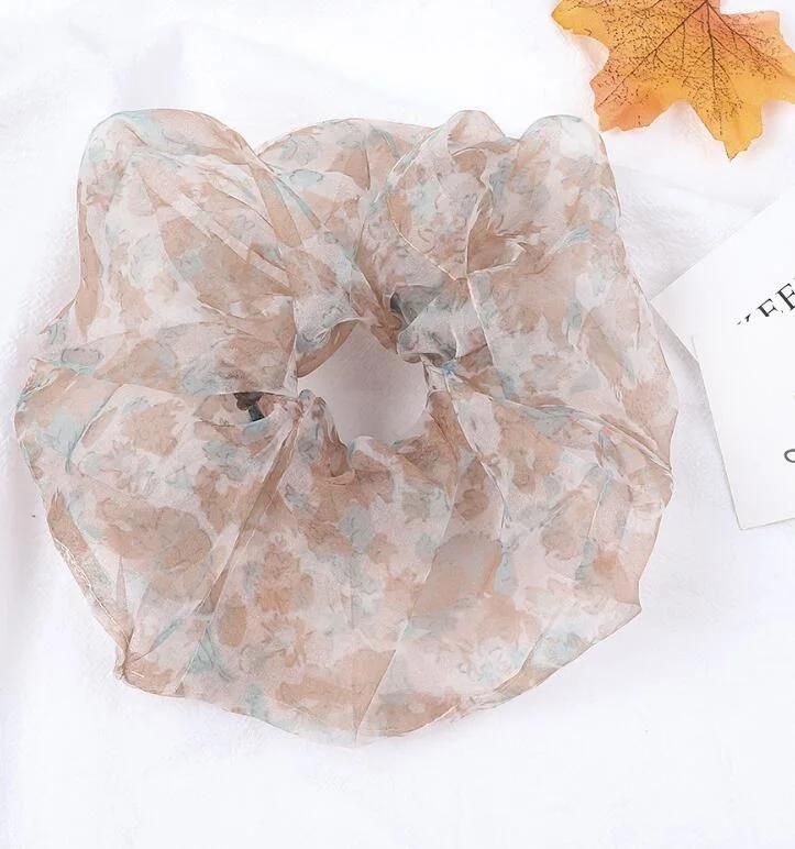 Cute Sweet Organza Hair Scrunchies Hair Band