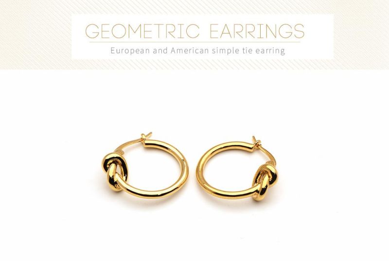 100% Brass Jewelry Butterfly Bow Hook Earring