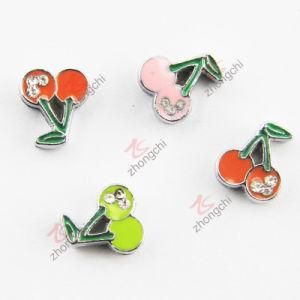 Promotional Gift Enamel Cherry Charm Wholesale (JP08)