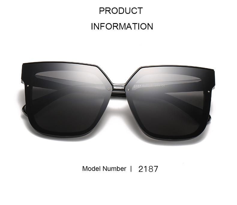 2020 New Fashionable Rectangle Shape Women Sunglasses