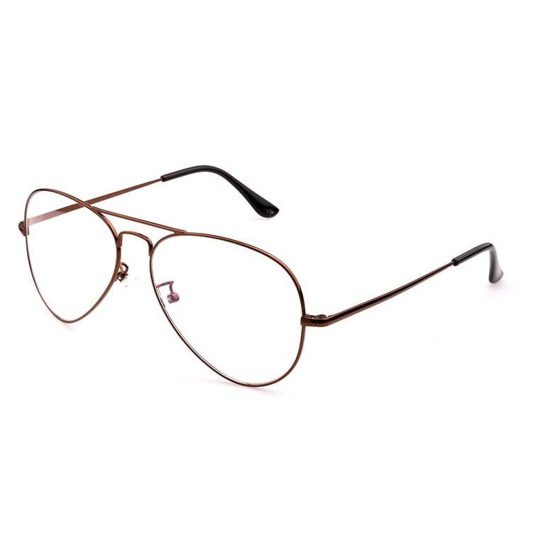 Hot Selling Metal Sunglasses with Clear Lens