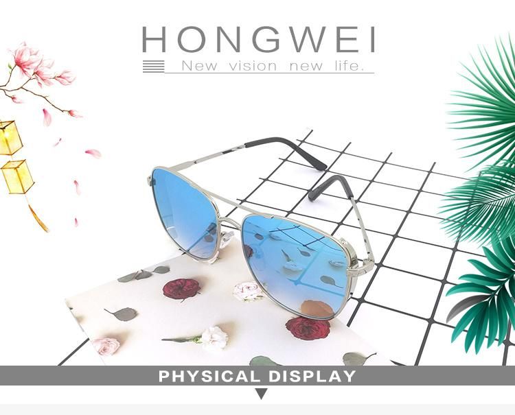 2020 New Metal Mirror Eyeglasses Eyewear Women Sunglass Polarized Fashion Glasses Sunglasses for Unisex