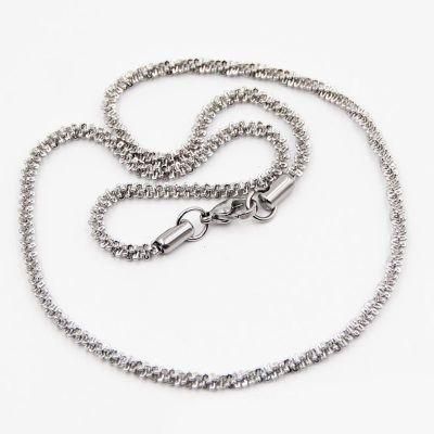 Stainless Steel Gold Plated Silver Rose Gold Fashion Jewelry Cauliflower Chain Choker Bracelet Necklace for Handcraft Gift Design