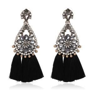 Fashion Jewelry Fashion Earrings Tassel Earrings Costume Jewelry Rhinestone Earrings