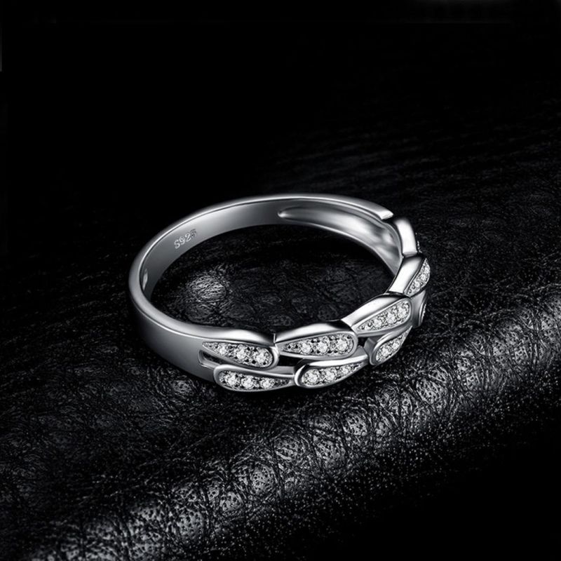 Fashion Jewellery Cubic Zirconia Anniversary Wedding Ring 925 Sterling Silver Jewelry Wholesale