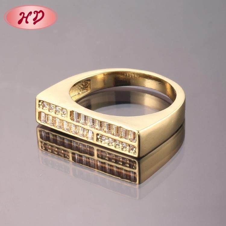 Fashion Women Stainless Steel Silver 18K Gold Plated Wedding Engagement Finger Rings Jewelry Design