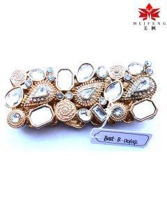 Crystal Width Chain Fashion Bracelet &amp; Bangle Jewelry for Lady