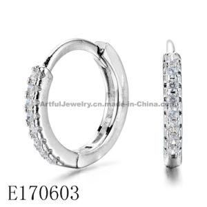 Hotselling 925 Silver Jewelry Huggie Earring/Hoop Earring