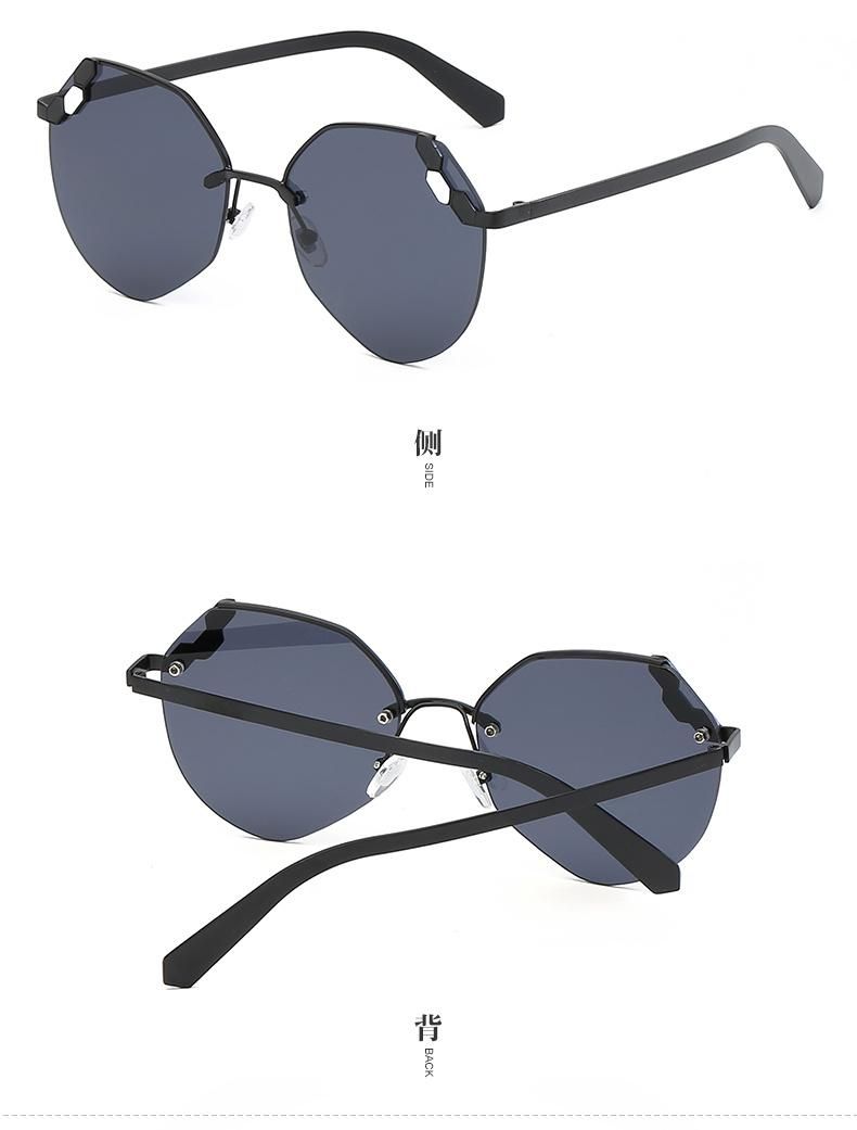 New Fashion Square Sunglasses Wholesale Vintage Rimless Trendy Custom Small Rectangle Sun Glasses Women Men Shades