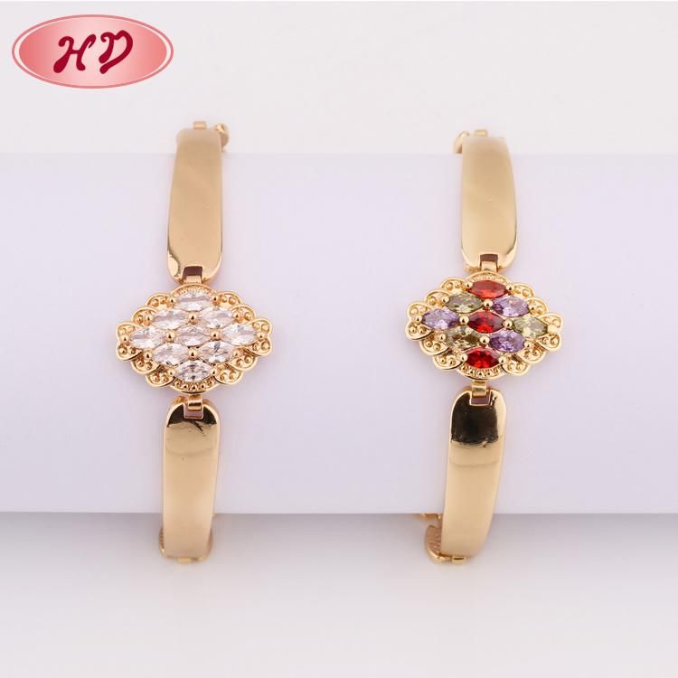 Fashion 18K Rose Gold Imitation Jewelry Charm Bracelet
