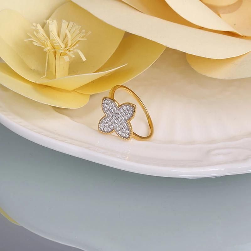 Fashion Accessories AAA Shining Diamond Cubic Zirconia Moissanite Fashion Jewelry Luxury Jewellery Elegant Ring