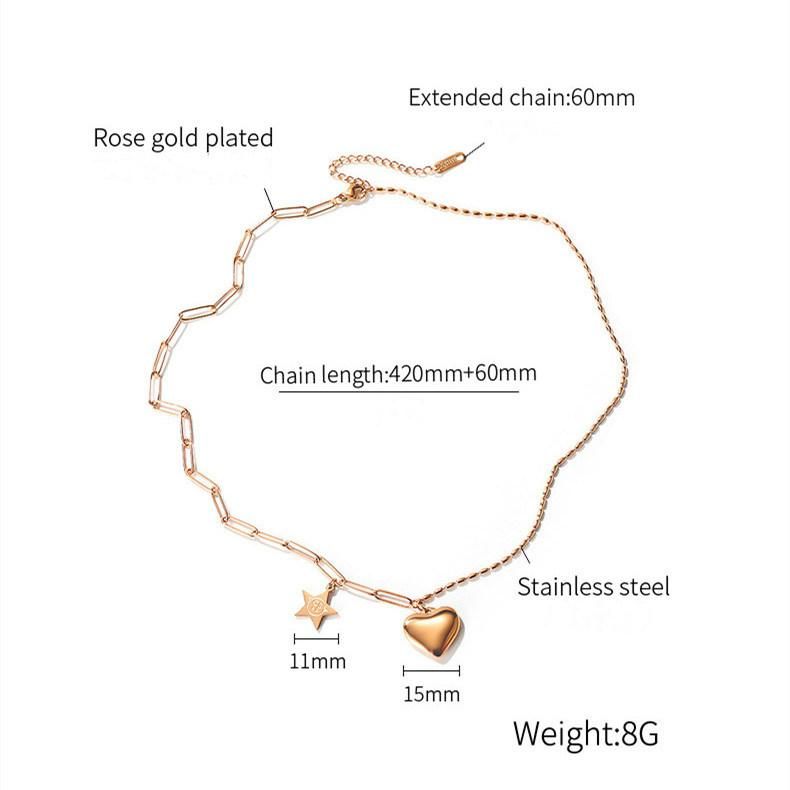 Lock Necklace for Women 14K Gold Plated Toggle Clasp Necklaces for Women Fashion Jewelry Gifts