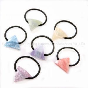 Acrylic Resin Triangle Hair Band Elastic Hair Accessories